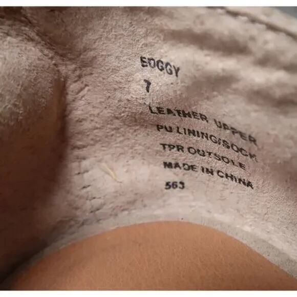 Steve Madden Shoes Womens 7 Flats Fashion Loafer Leather Buckle Strap Edggy Grey - Picture 11 of 12